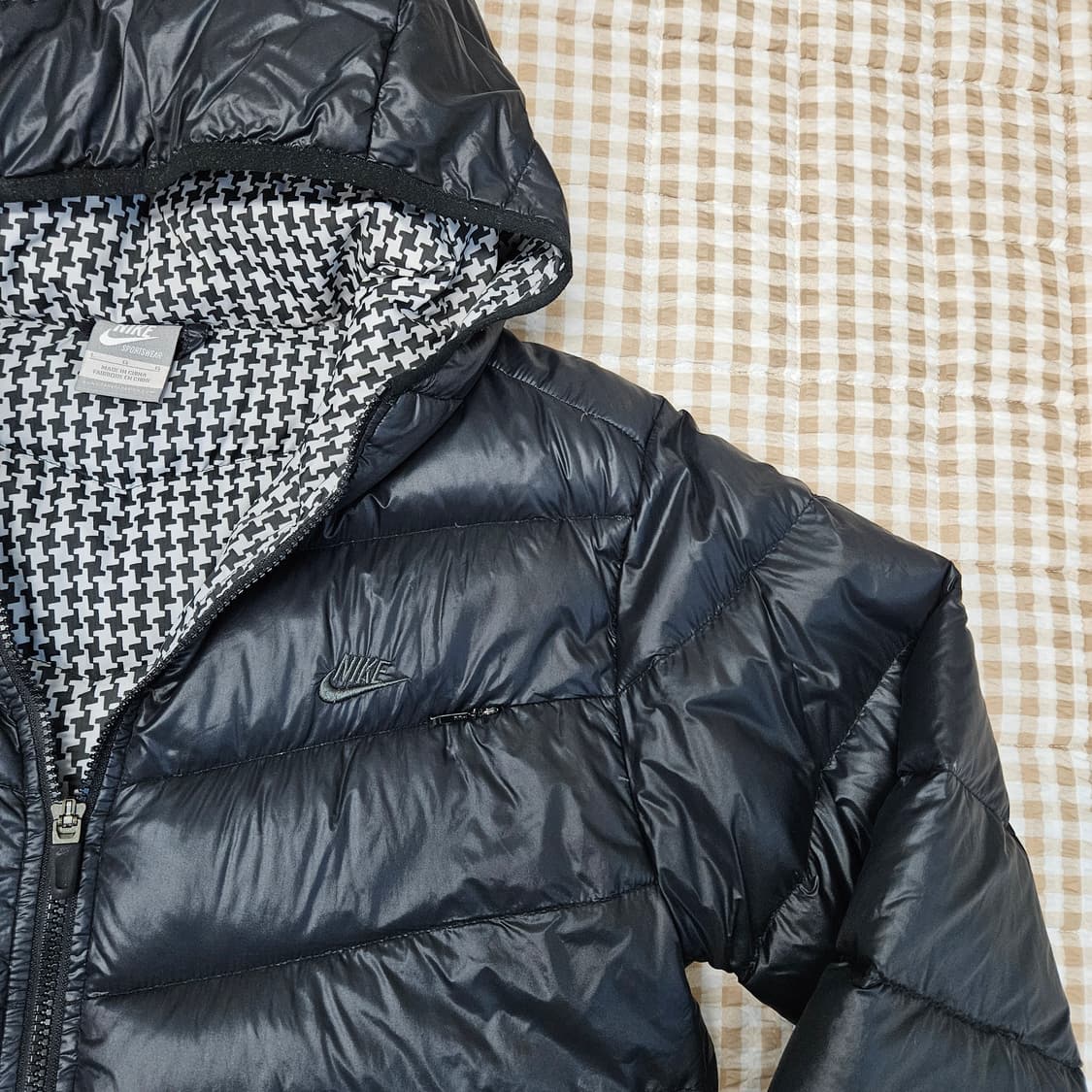 나이키 오리털 경량패딩 후드집업 남자100~105 상품이미지3