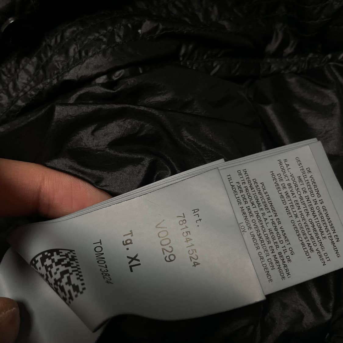 스톤아일랜드 룸우븐 챔버스 경량패딩 XL 상품이미지7