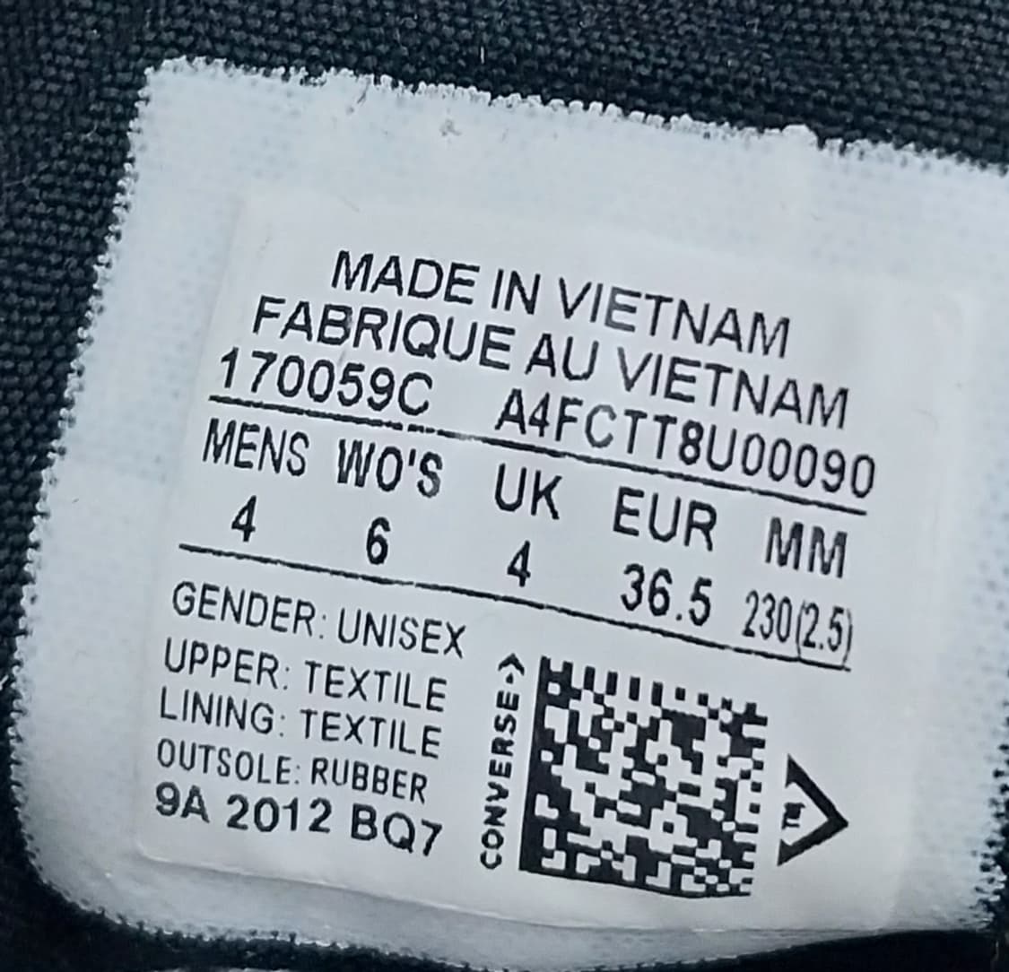 (새상품) 컨버스 척 70  하이 패치워크 230mm 상품이미지9