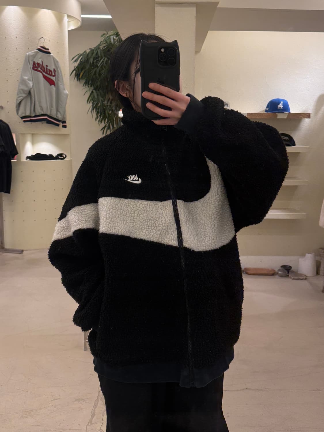 나이키 리버시블 쉐르파 나일론 자켓 U61 상품이미지1