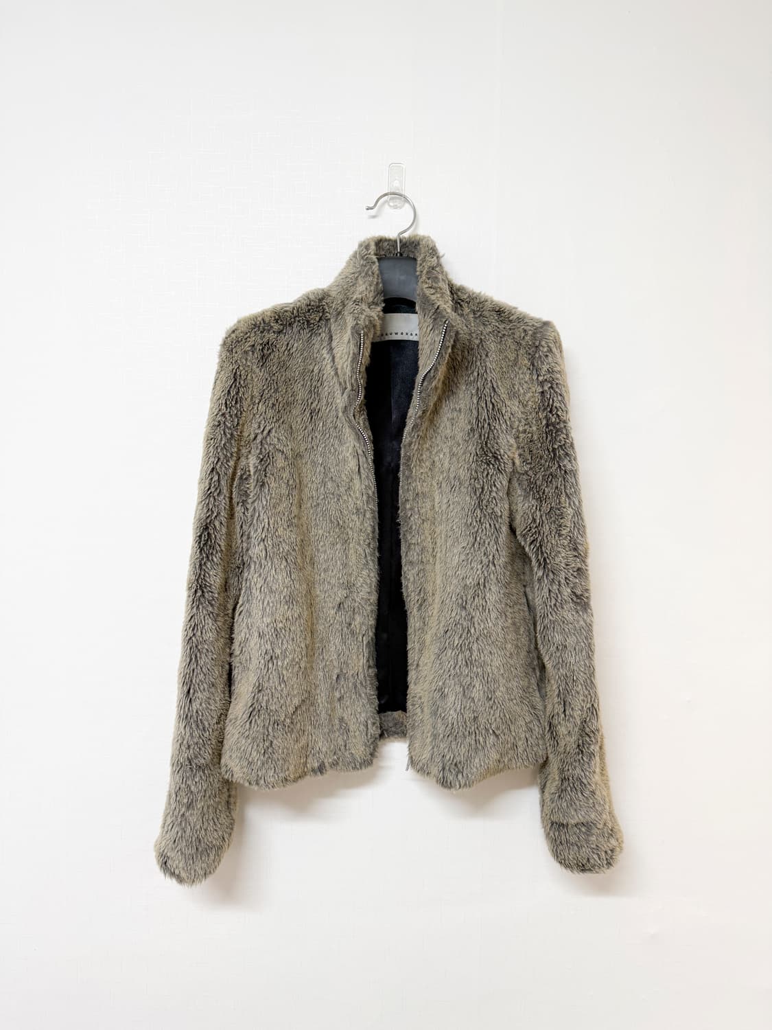 스나오 쿠와하라 퍼 짚업 자켓 상품이미지2