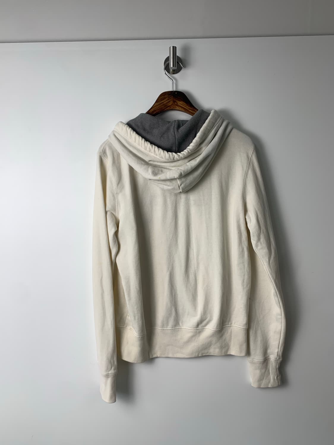 후아유 y2k 와투케 화이트 후드집업  상품이미지3