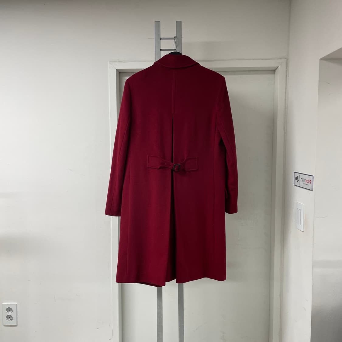 버버리 레드 코트 8(W) 상품이미지6