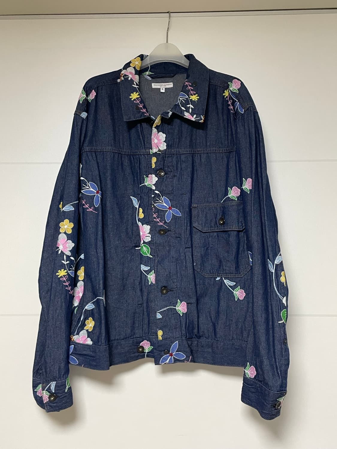 엔지니어드가먼츠 플로럴데님자켓 상품이미지2