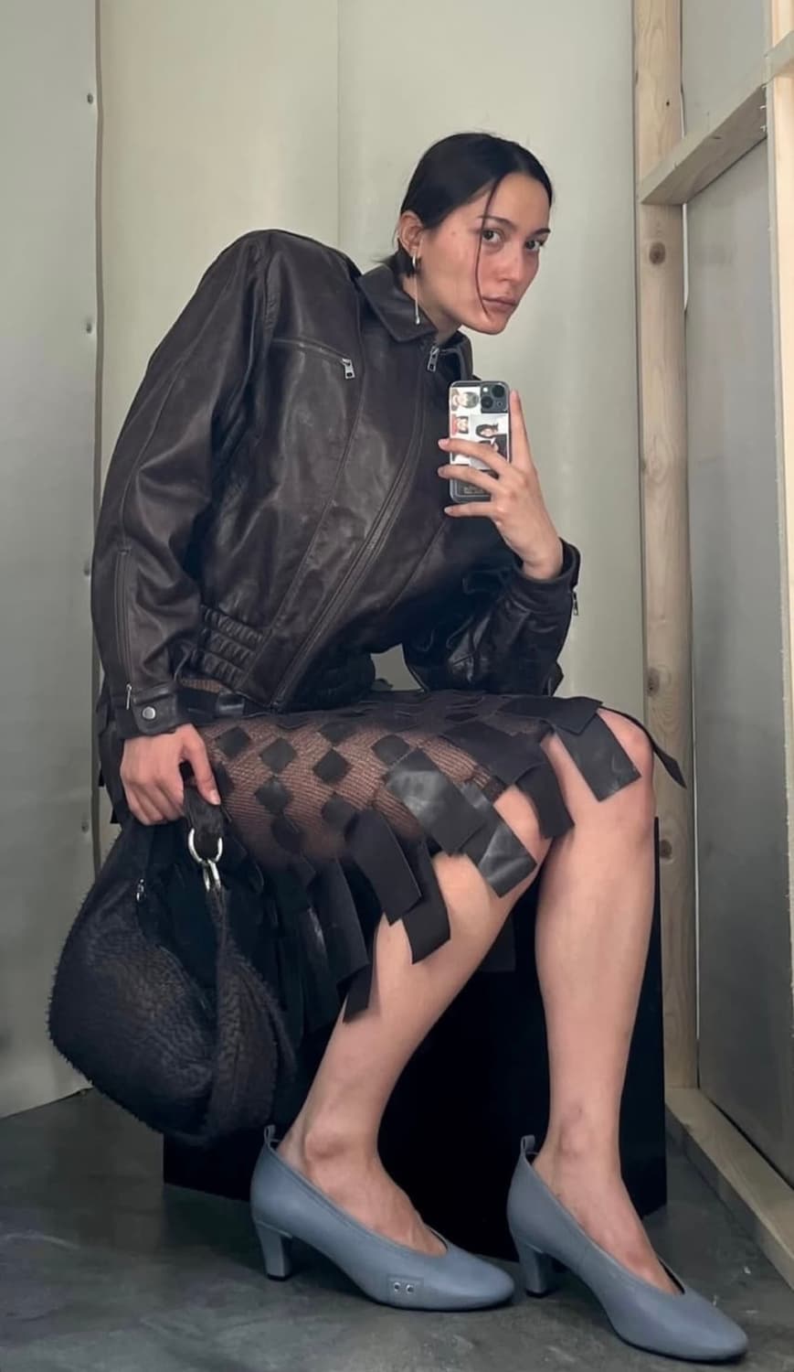 Paloma Wool Mini Dry bag fur/leather 상품이미지2