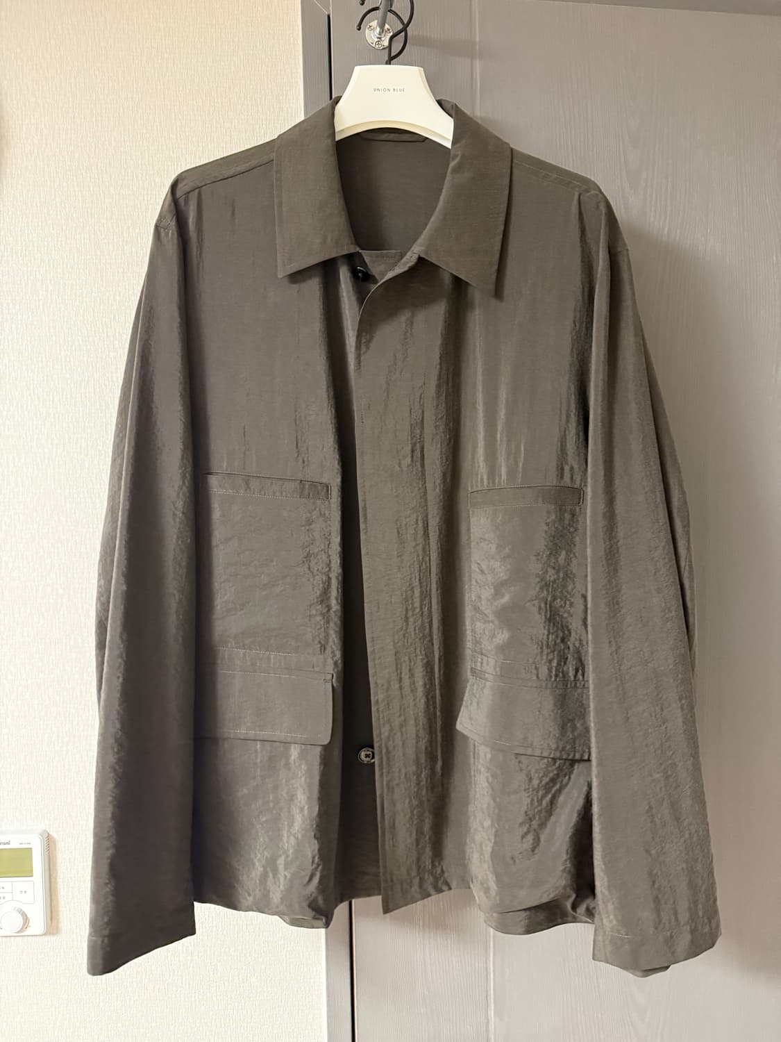 [50/48/46] 24ss 르메르 드라이실크 다크 에스프레소 셋업 상품이미지2