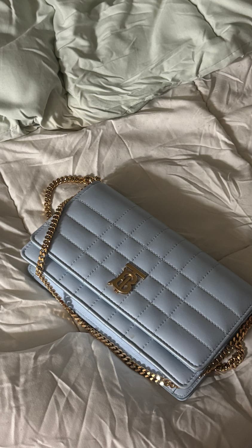 버버리 롤라 크로스백 스카이블루 상품이미지1