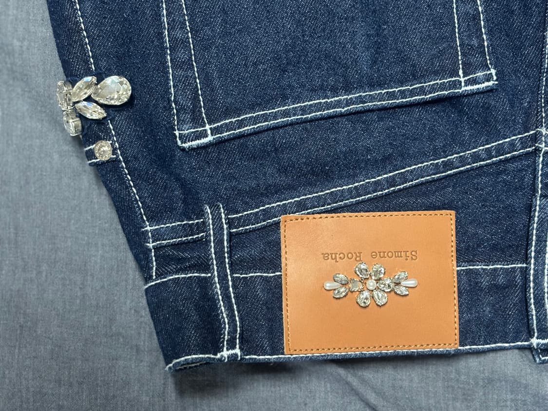 Simone Rocha SS25 데님팬츠 상품이미지5