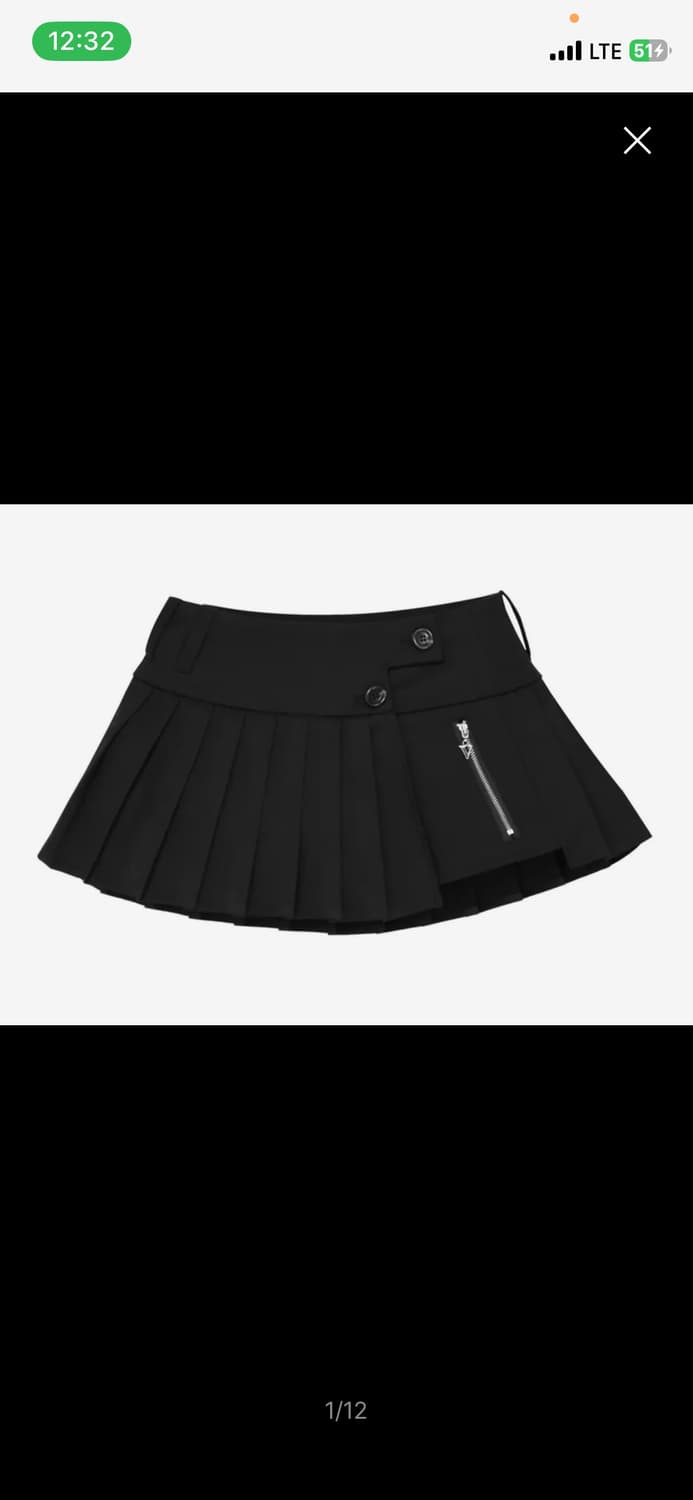 511버전 AXIS POCKET PLEATS WRAP MINI SKIRT 상품이미지3