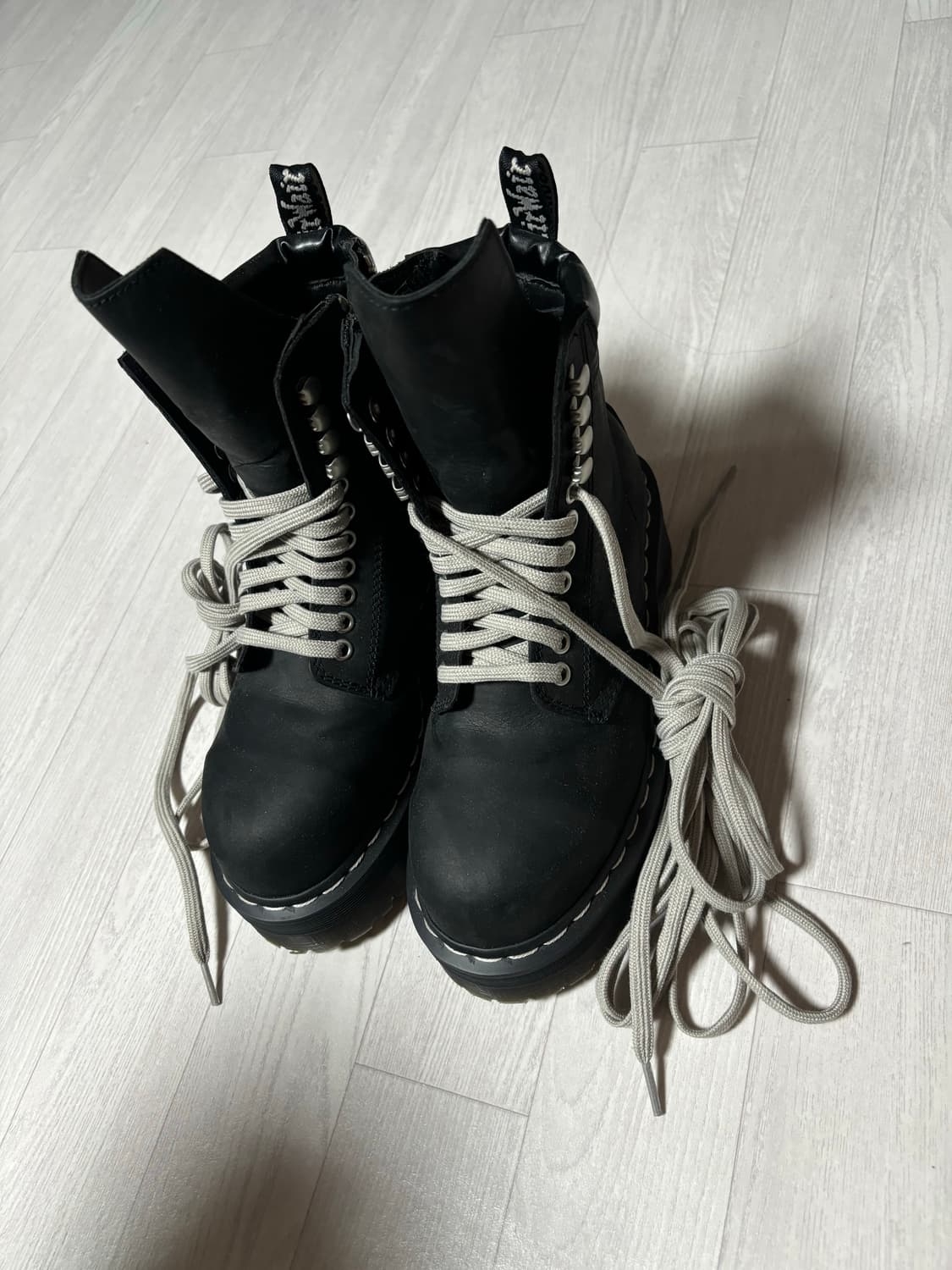 닥터마틴x릭오웬스 스틸토 230 uk4 상품이미지2