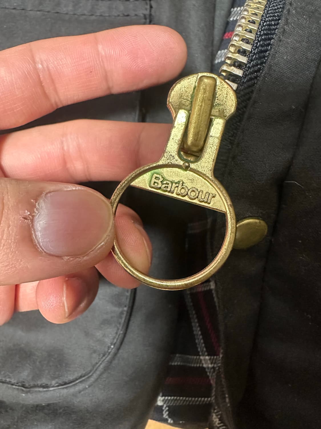 바버 인터내셔널 빈티지 A7 자켓 42 상품이미지6