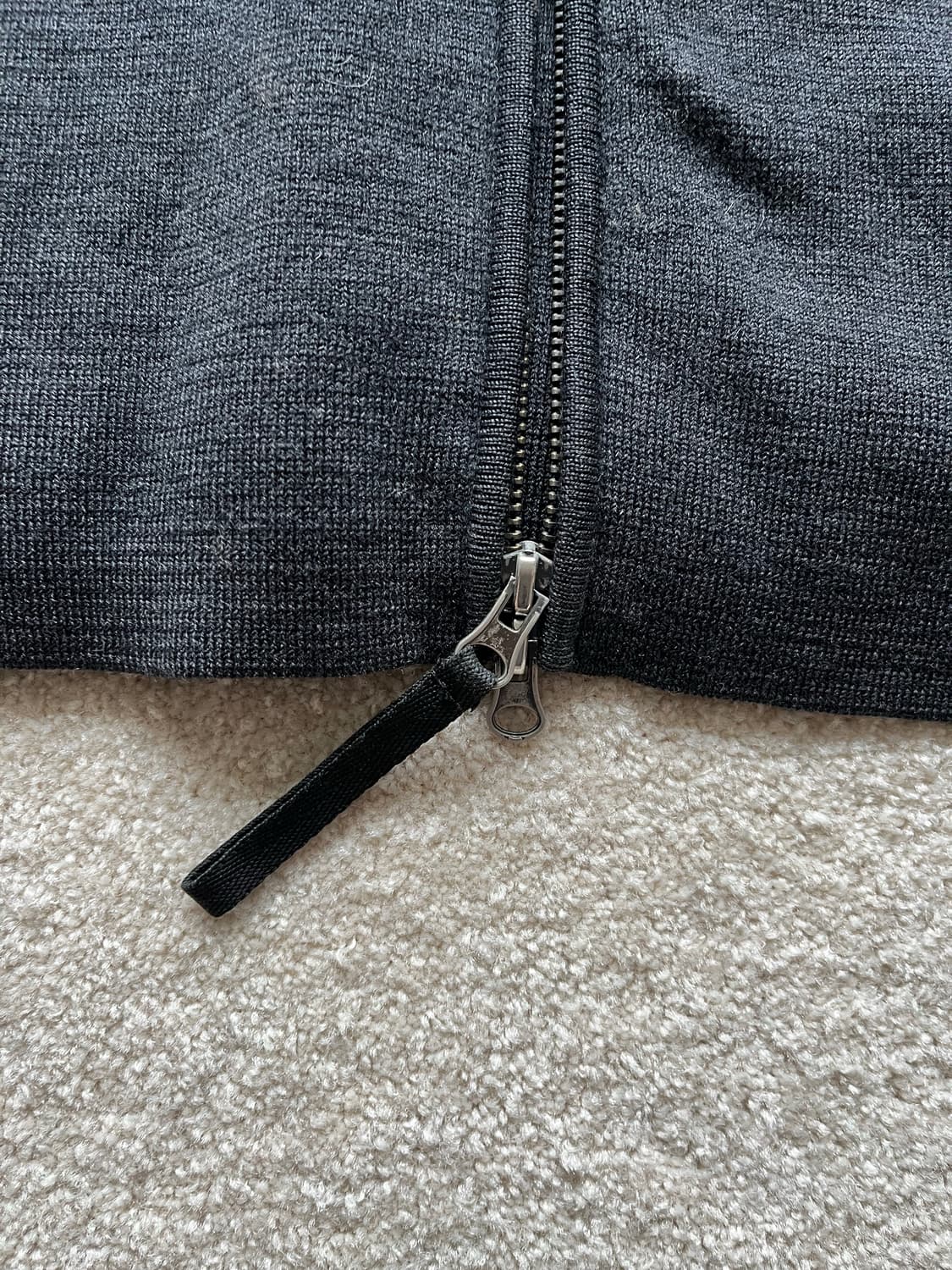 메트로폴리탄 뷰 하프넥 집업 니트 (100-103) 상품이미지6