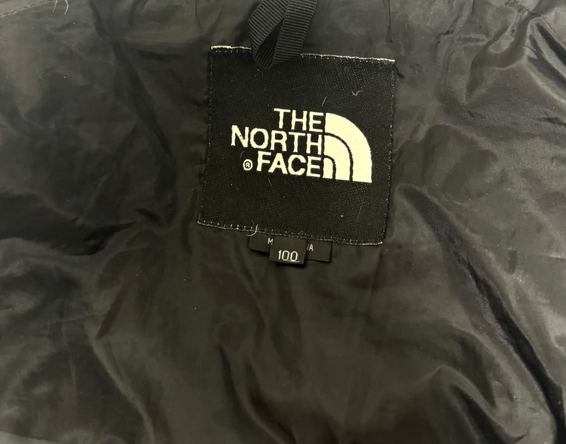 노스페이스 800 눕시 블랙 패딩 자켓 상품이미지7