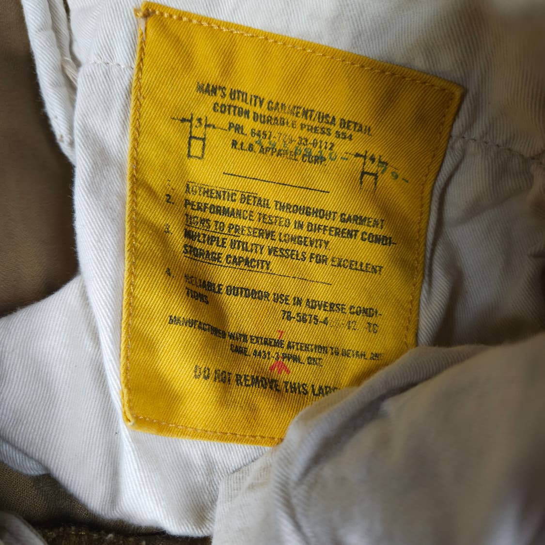 폴로 랄프로렌 멀티포켓 유틸리티 팬츠 상품이미지6