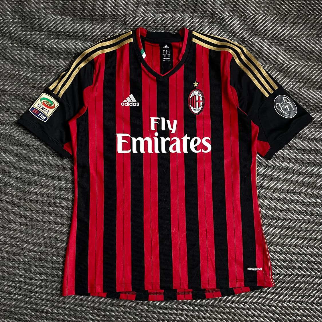 아디다스 ac밀란 13-14 시즌 리그 패치 카카 유니폼o 4878 상품이미지2