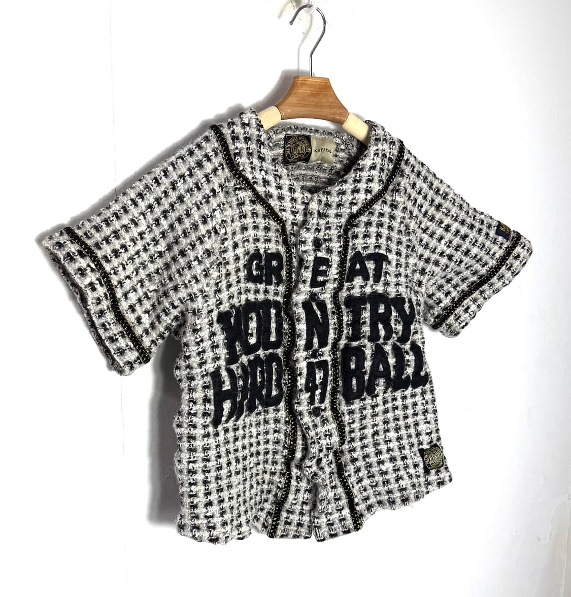 캐피탈 캐피탈트위드 캐피탈자켓 kapital 상품이미지1