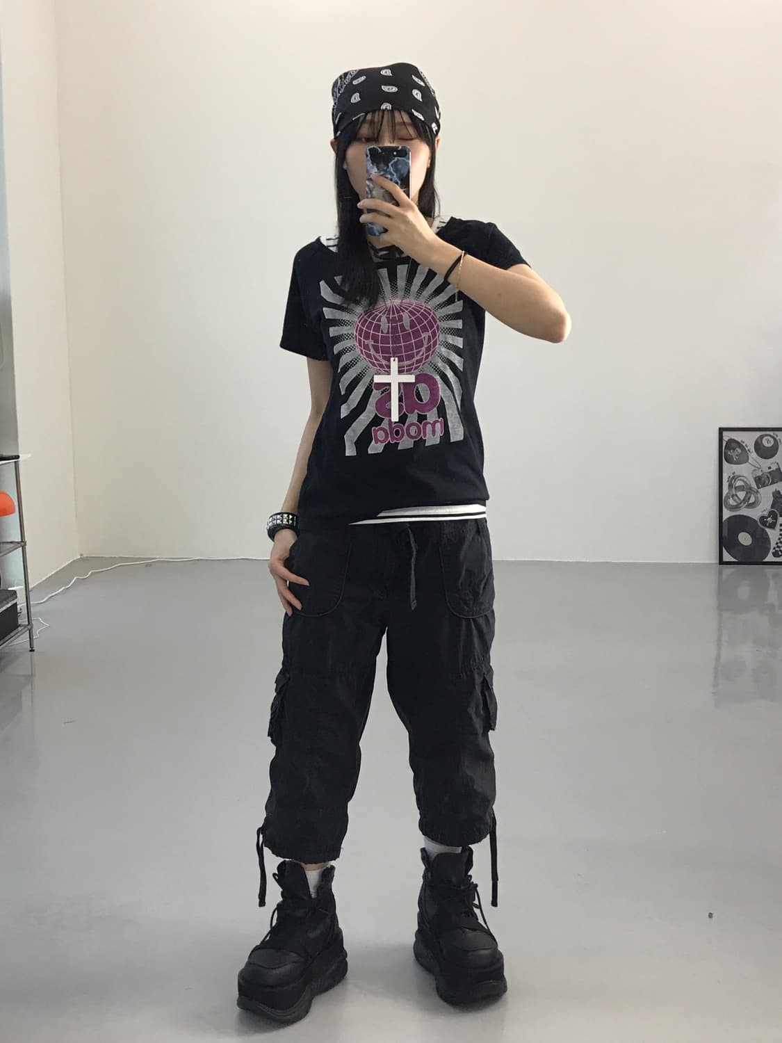Jpn Kitsch Graphic Short Sleeve T-Shirts 상품이미지2