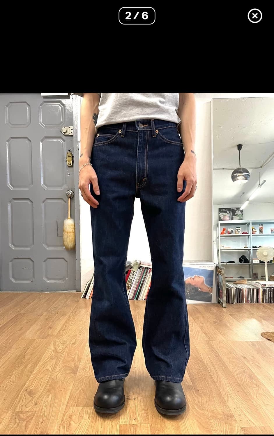 [리바이스] 오렌지탭 부츠컷 팬츠 28 상품이미지1