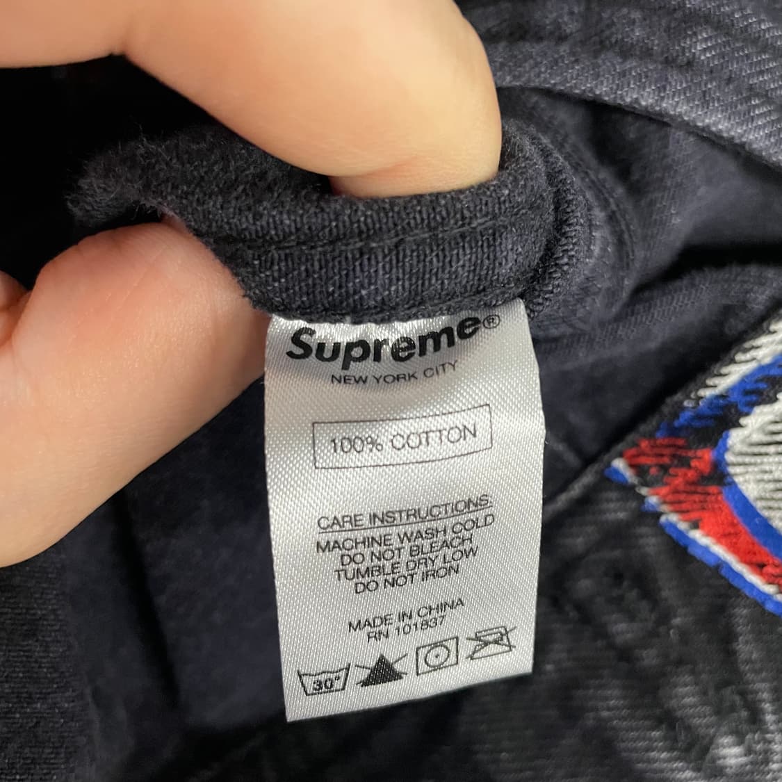 17시즌 슈프림 666 데님 자켓 상품이미지9