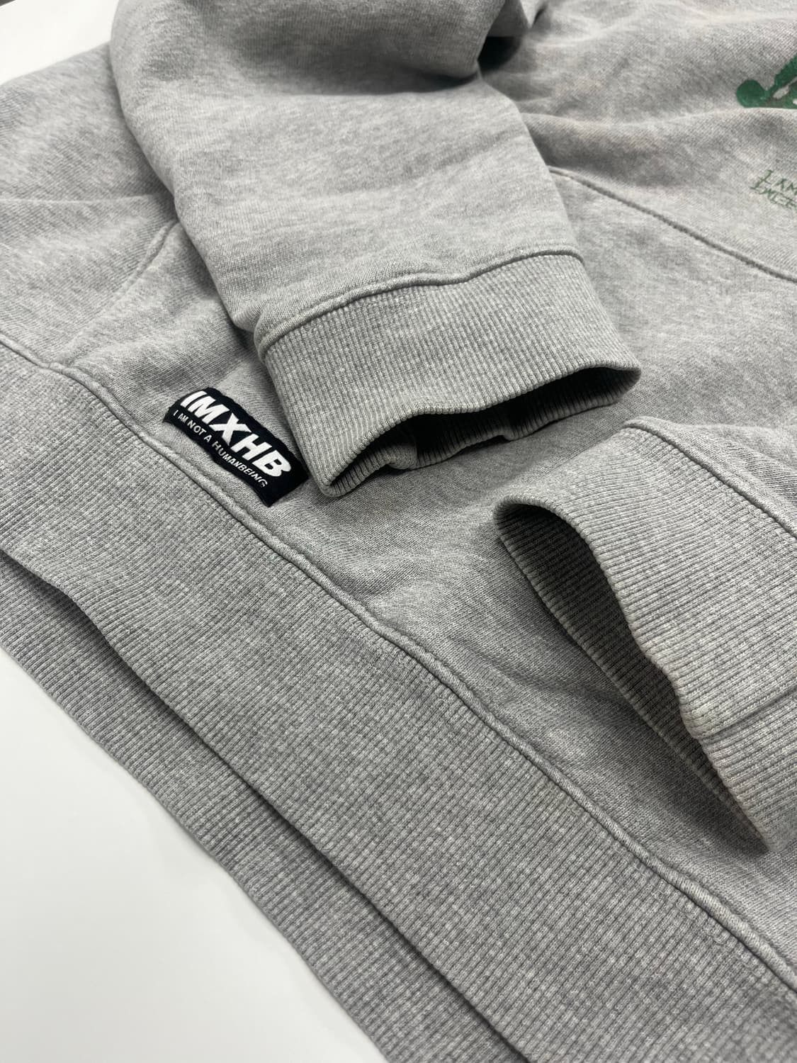 iamnotahumanbeing hoodie gray 상품이미지4