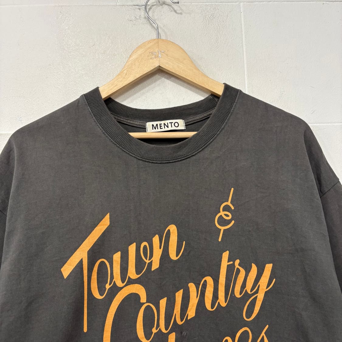 MENTO 레터링 반팔티 상품이미지2