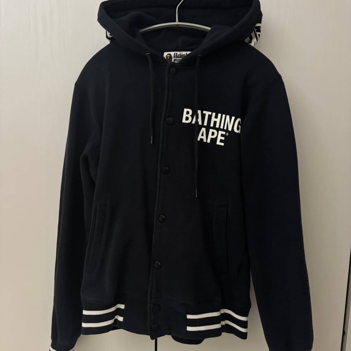 베이프 general 바시티 후드티 상품이미지1