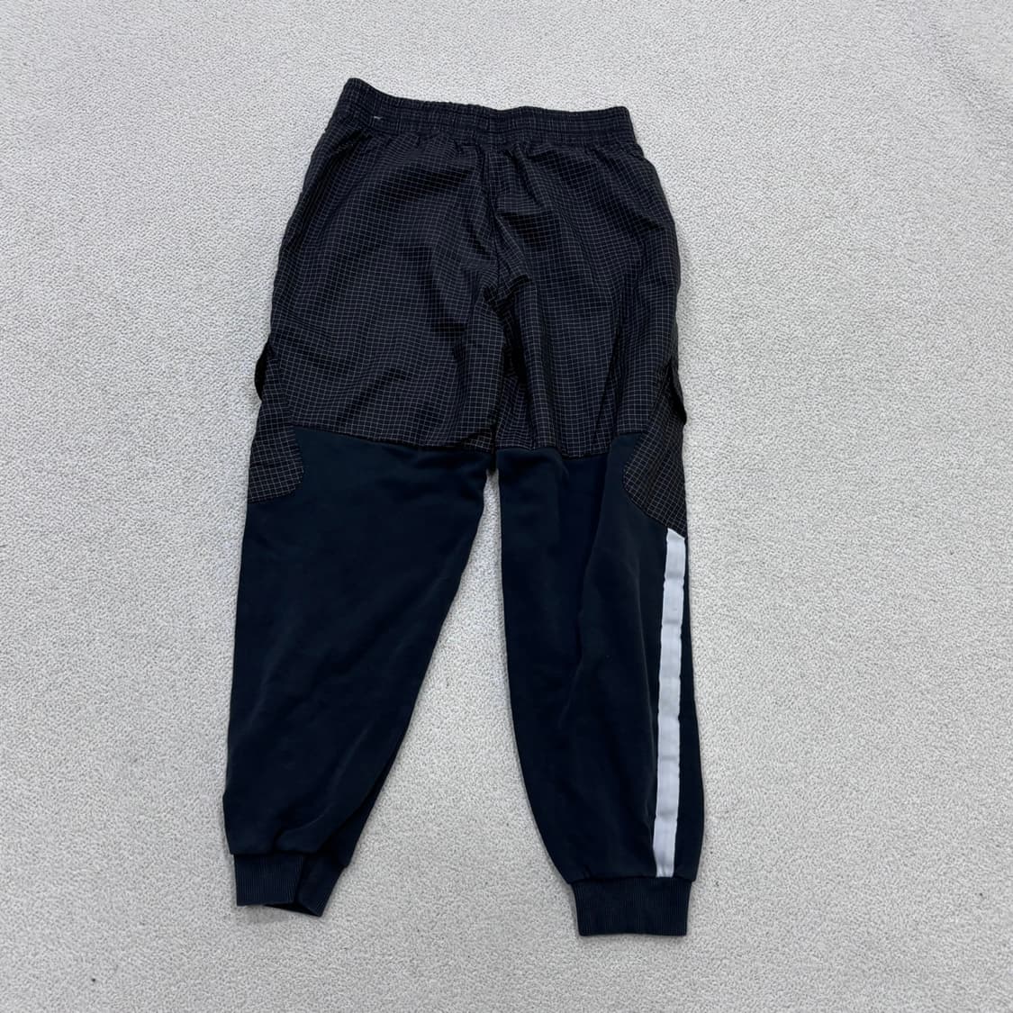 M 나이키 키즈 체크 패턴 트레이닝 조거 팬츠 0612E 상품이미지2