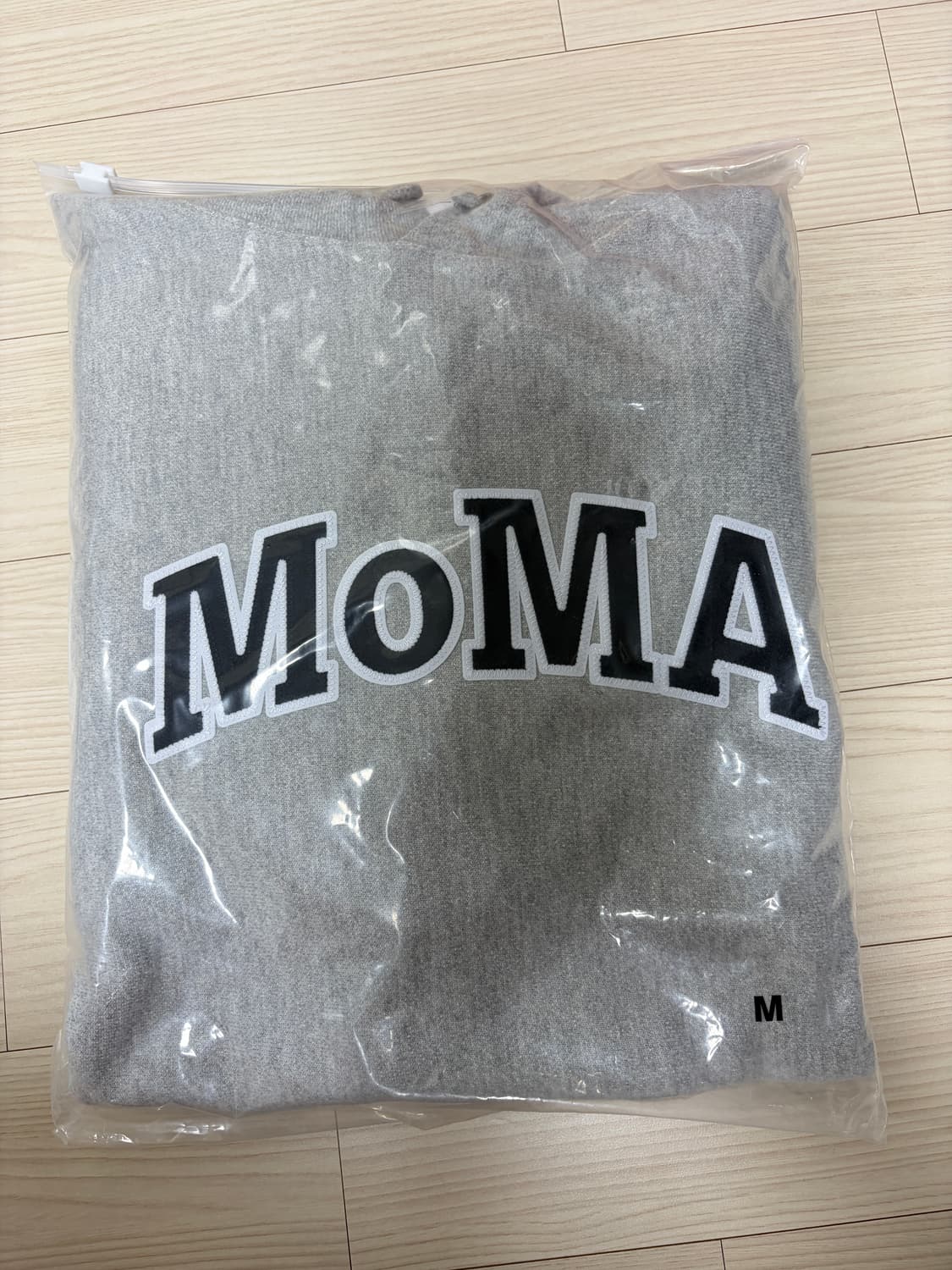 모마 디자인 x 챔피언 리버스위브 그레이 후드 새상품 상품이미지2