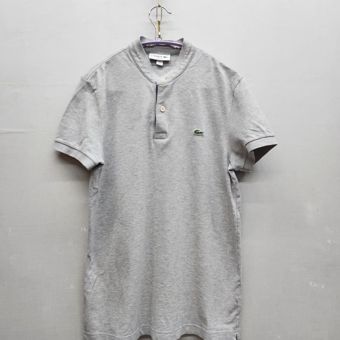 라코스테 로고 헨리넥 반팔 카라 S(S) 상품이미지1