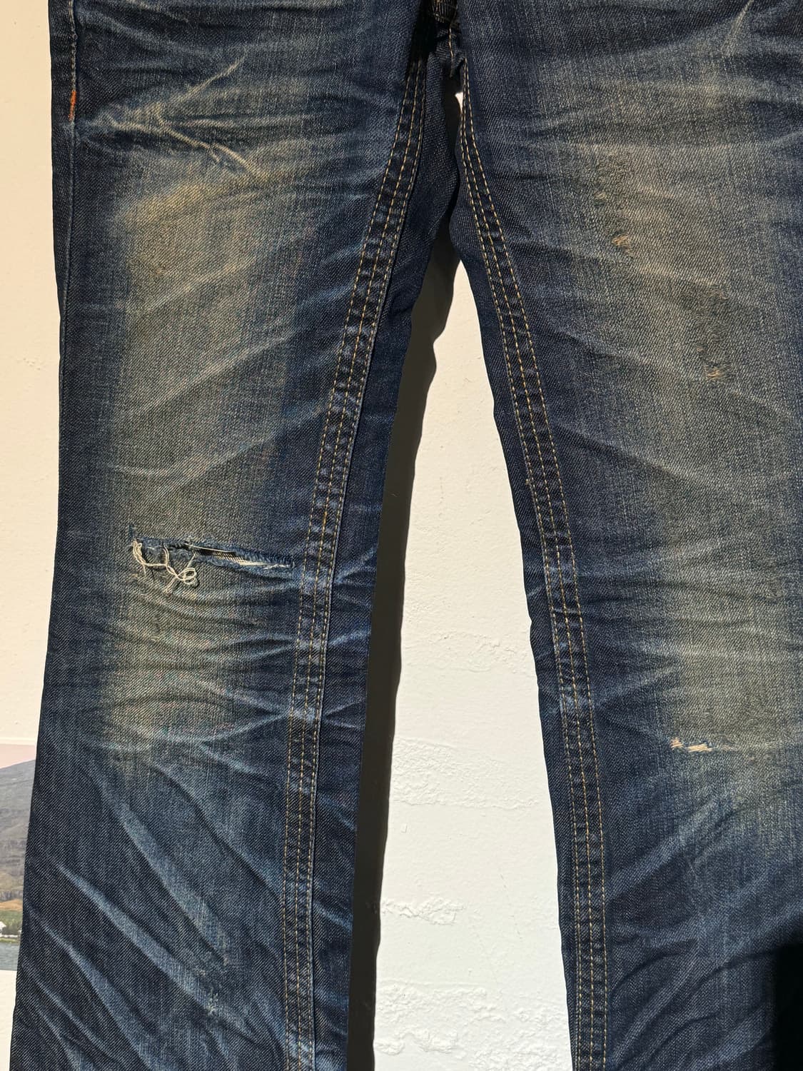 Lolita Jeans 워싱 데님 팬츠 상품이미지4