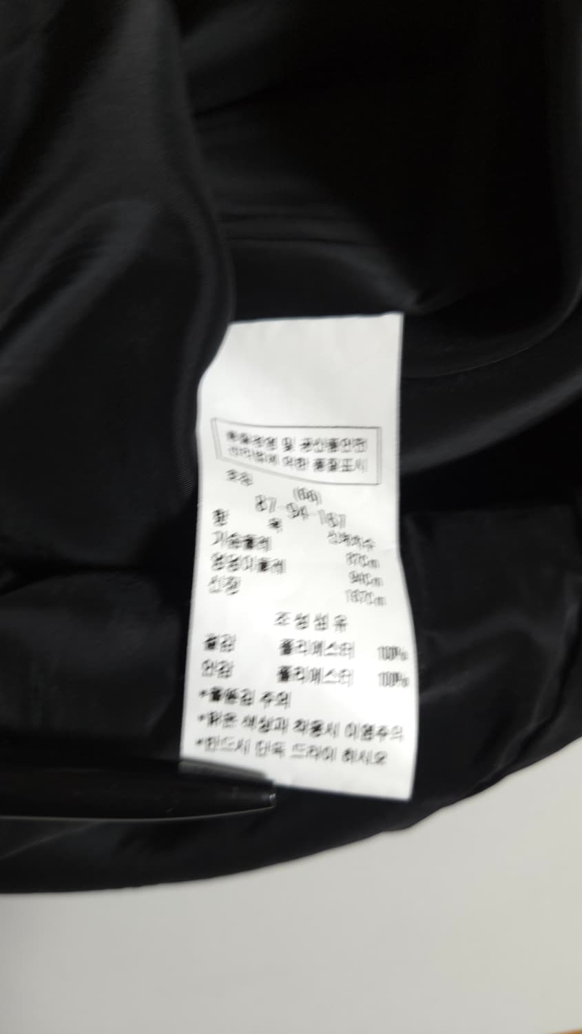 모조에스핀 블랙 더블버튼 테일러드 원피스 66 사이즈 상품이미지10