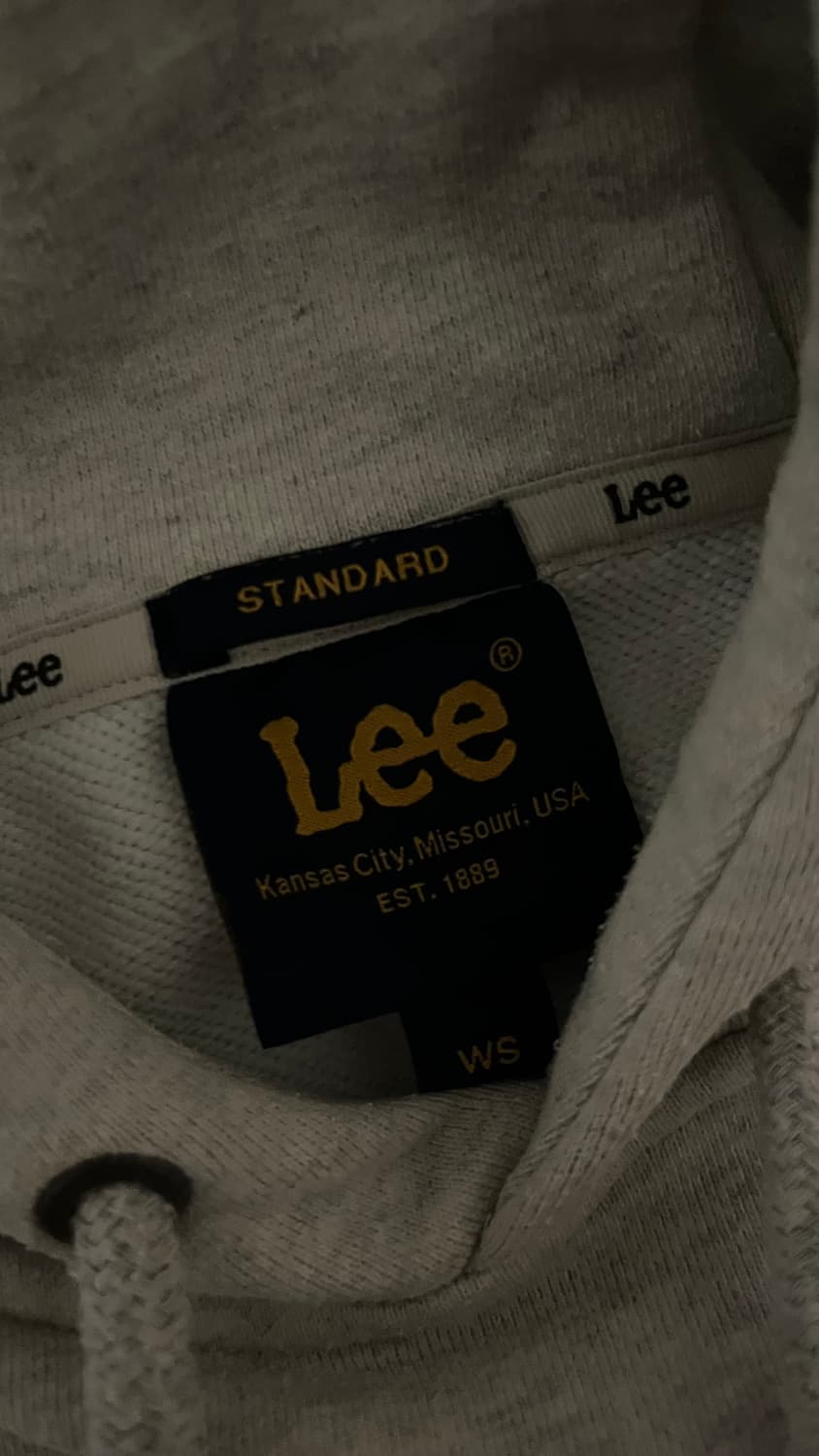 Lee 후드티 오트밀 상품이미지2