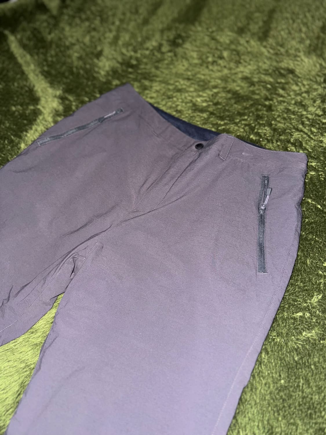 [XL-S] 몽벨 재팬 집 포켓 마운틴 윈터 팬츠 그레이 상품이미지5