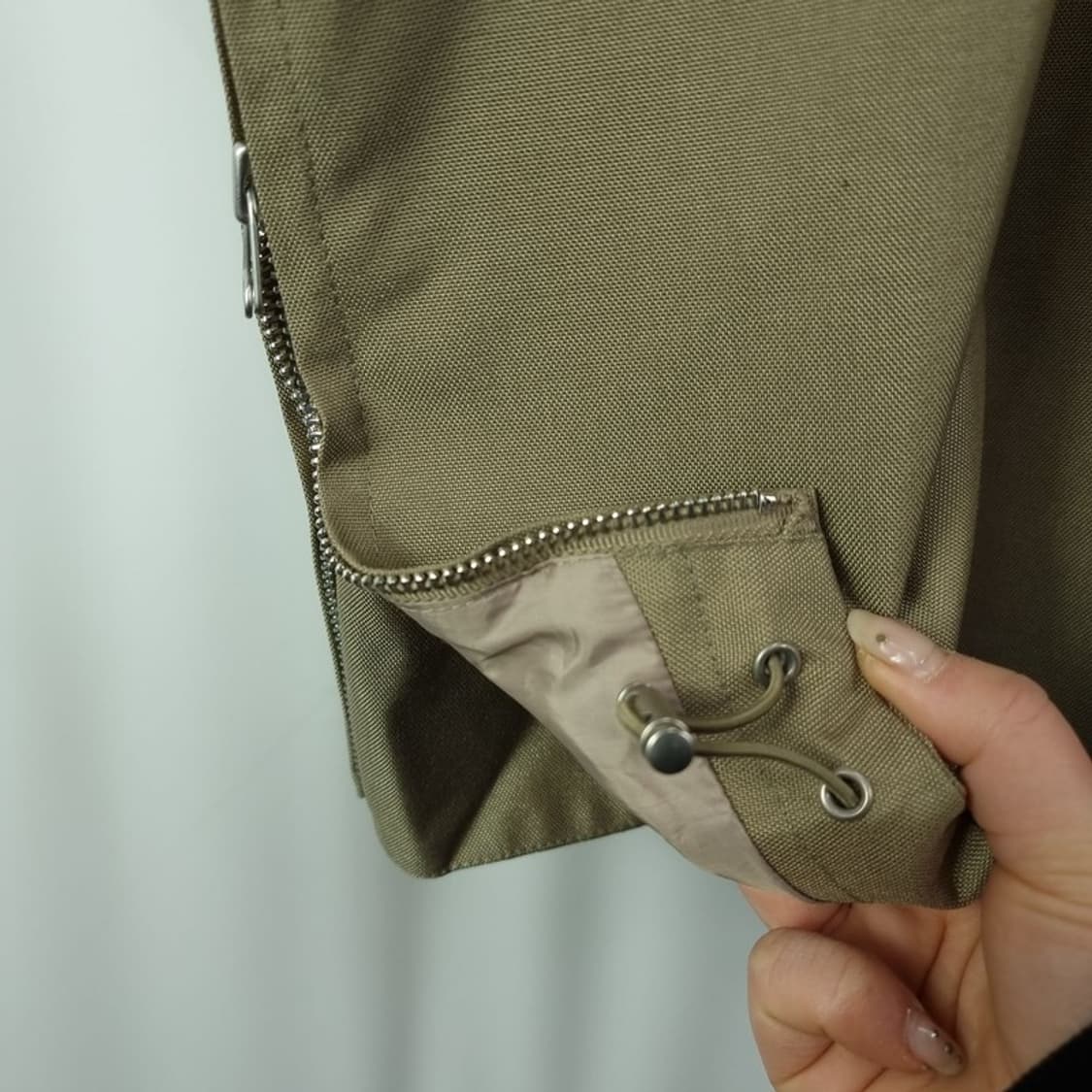 캐리오버 오버사이즈 밀리터리 몬스터 파카 샌드 베이지 M18929 상품이미지6