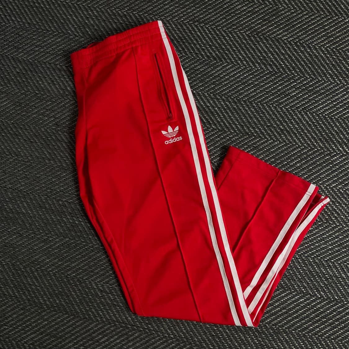 아디다스 우먼스 파이어버드 트랙팬츠 레드 y 3485 상품이미지1