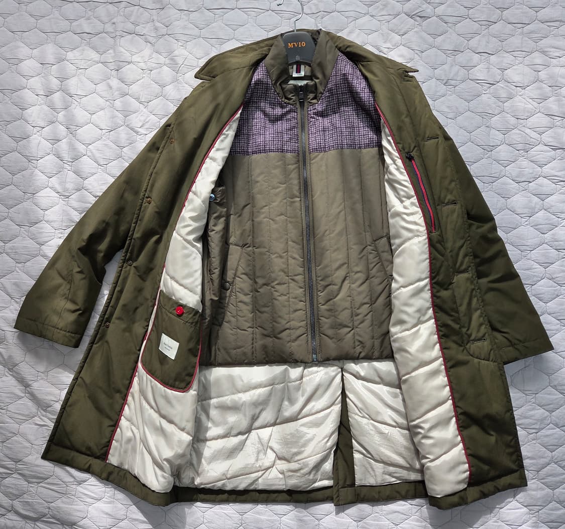 알베르토몬디 2in1 헨리코튼 클래식 파일럿코트(구스다운자켓) 판매 상품이미지8