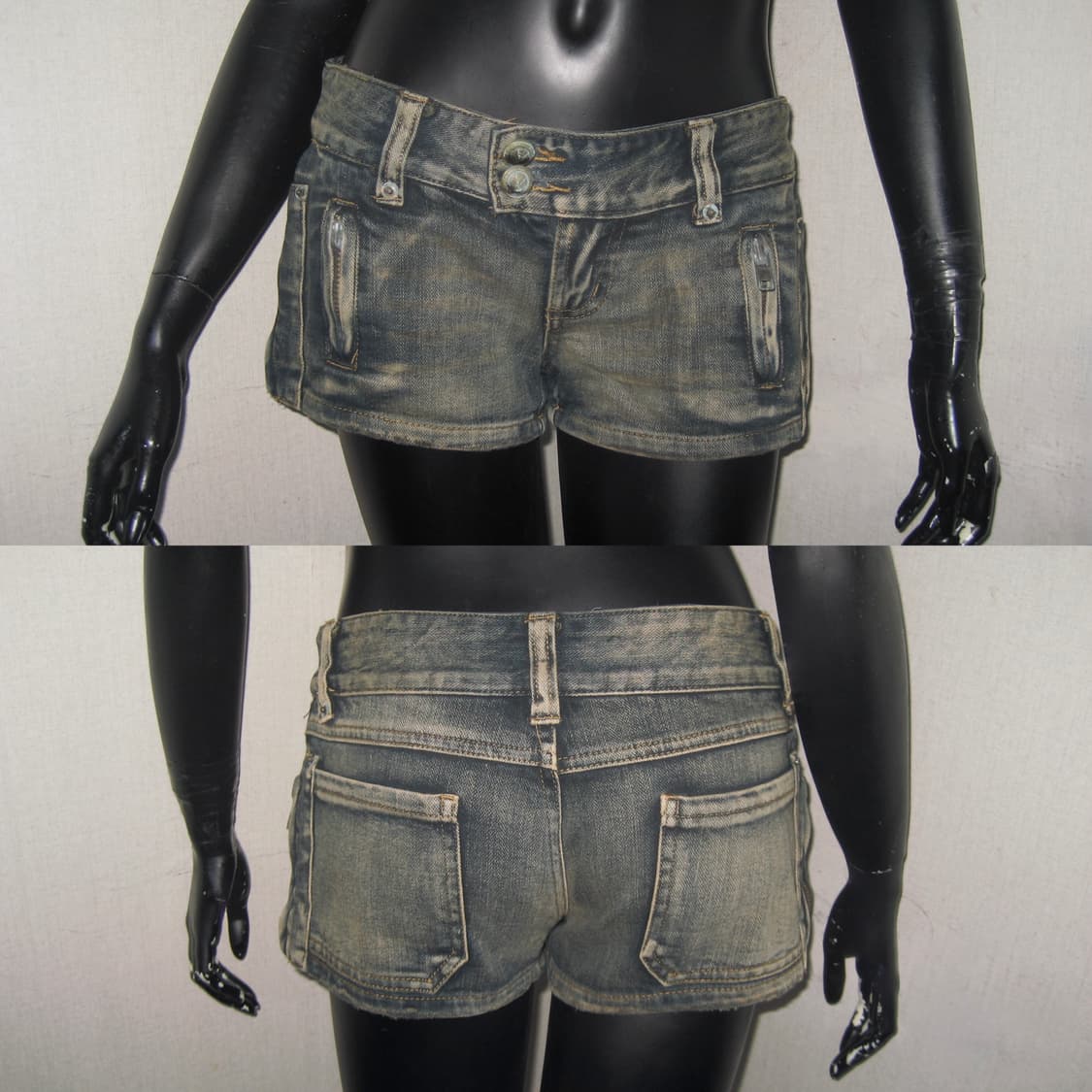 HEAVEN and Earth 데님 숏팬츠 헤븐앤어스 데님 숏팬츠 청바지 상품이미지1