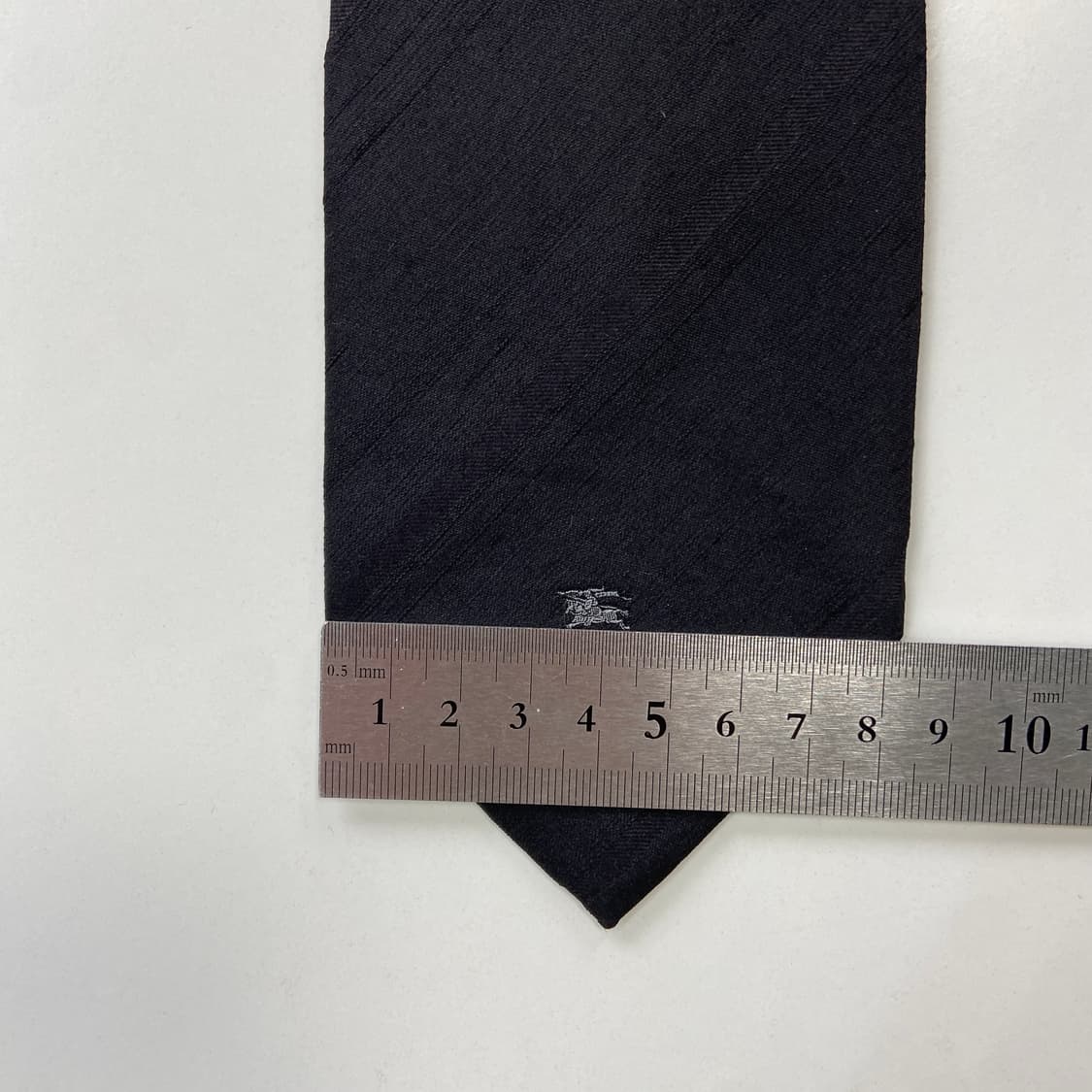 버버리 (Burberry) 심플로고 정품 명품 블랙 넥타이 상품이미지7
