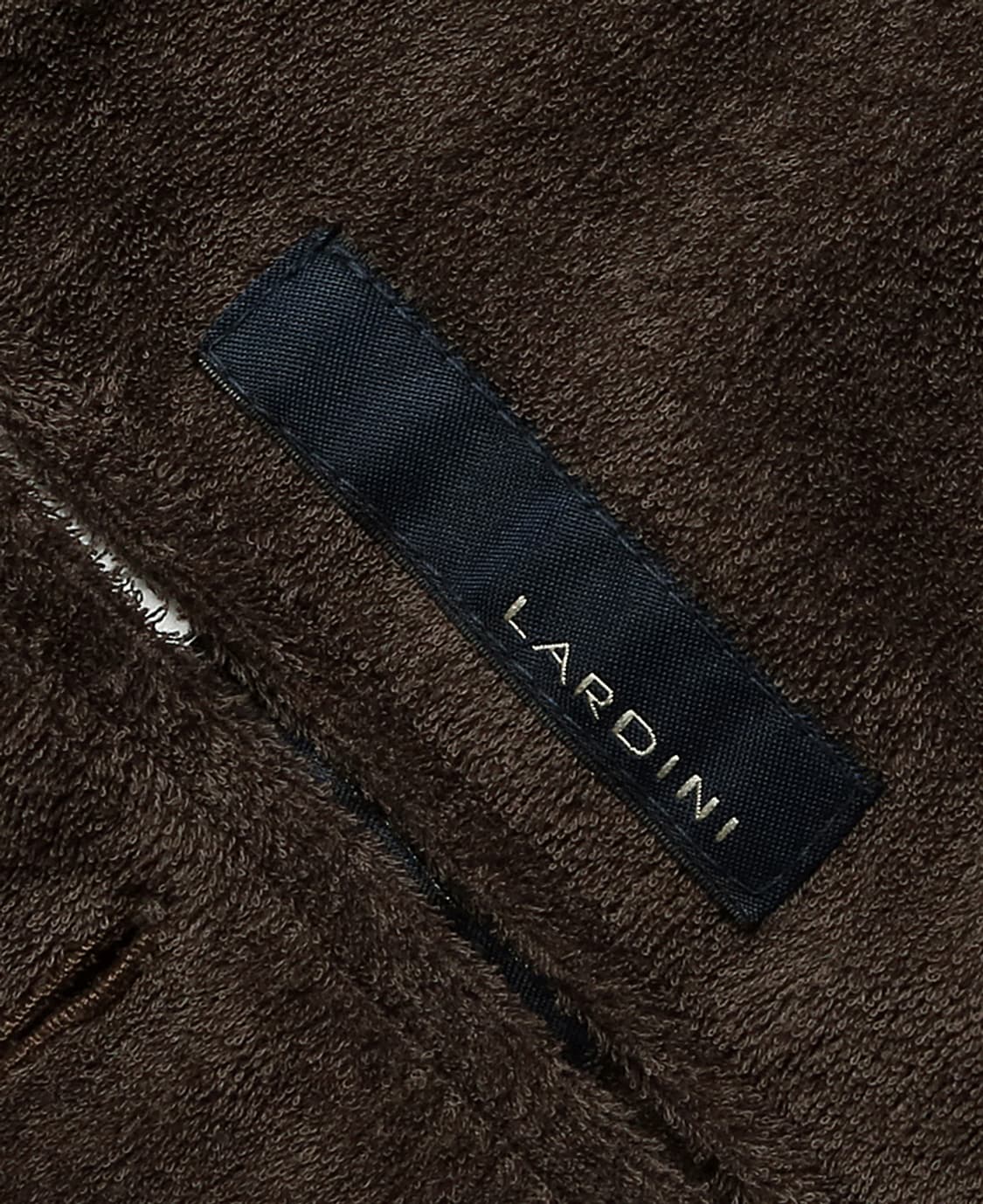 라르디니 [Lardini] 브라운 테리 코튼 컴포트 자켓 상품이미지7