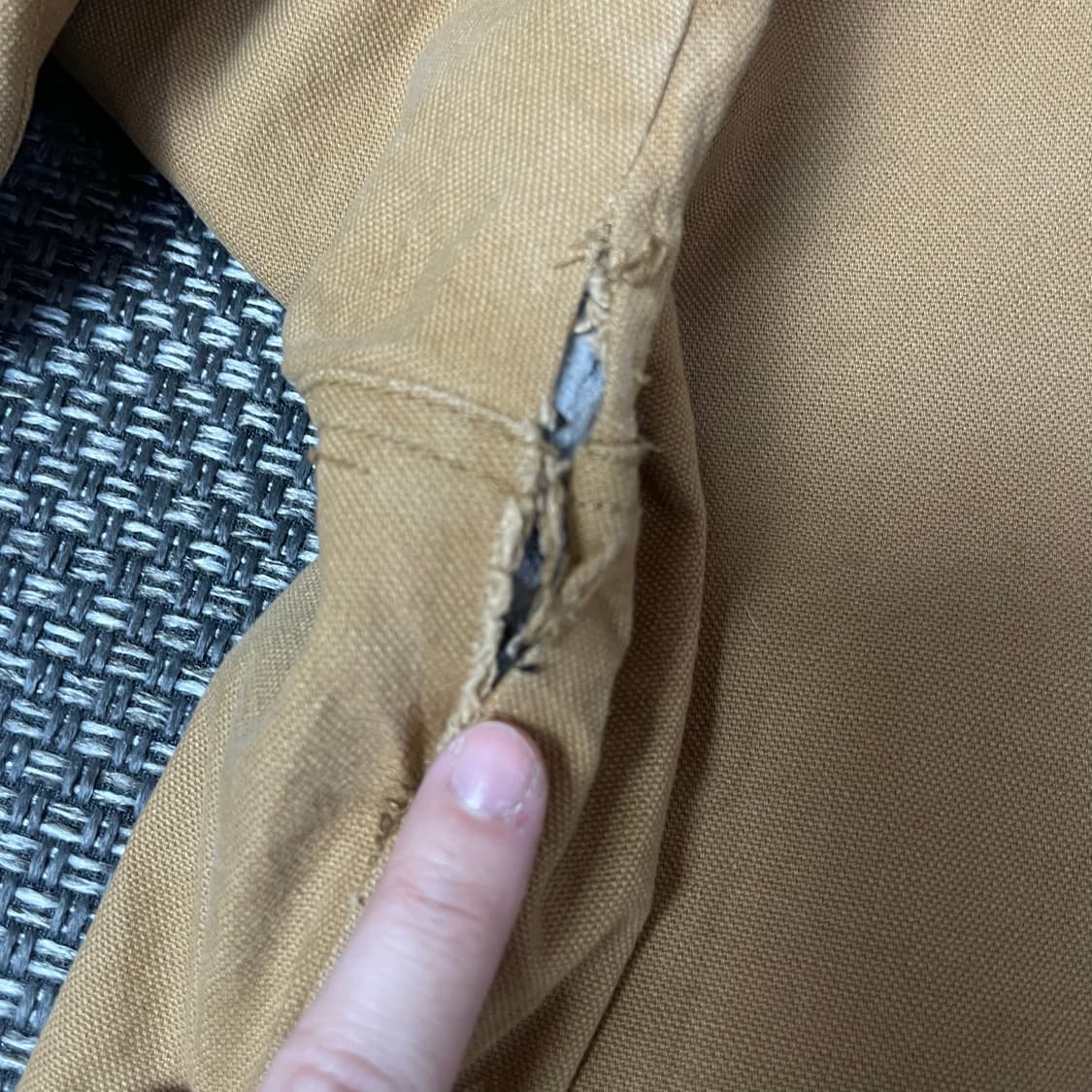 디키즈 브라운카멜 후드 워크 자켓 2XL 상품이미지8