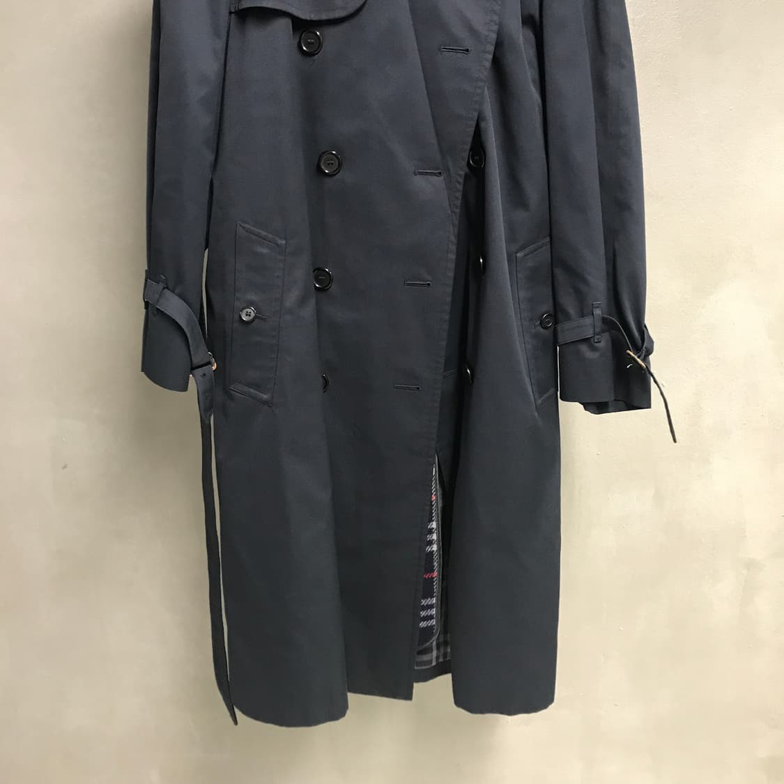 버버리 트렌치 코트 네이비 42 상품이미지3