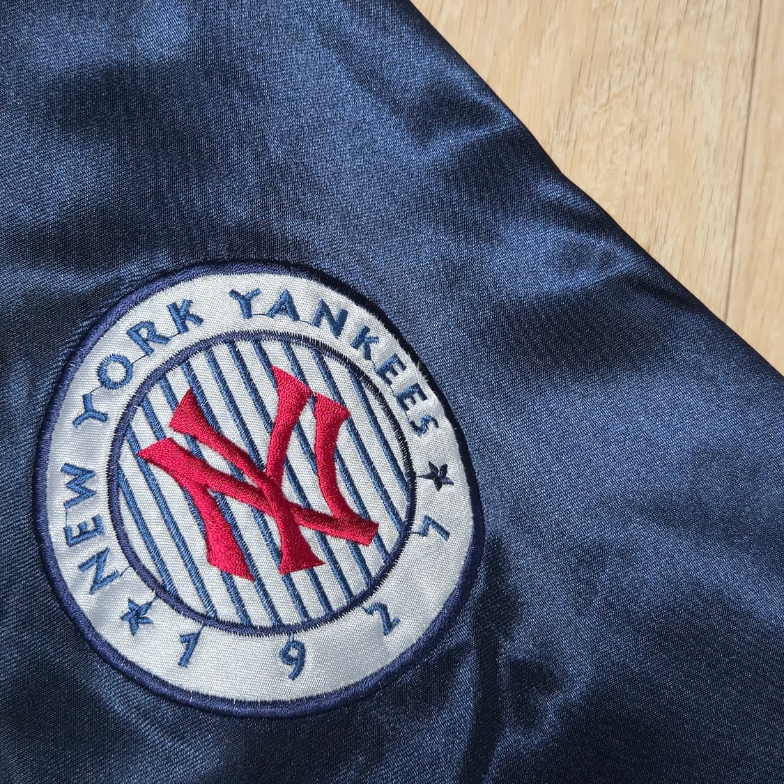 105) MLB 뉴욕 양키스 야구점퍼 스타디움 자켓 블루종 상품이미지5