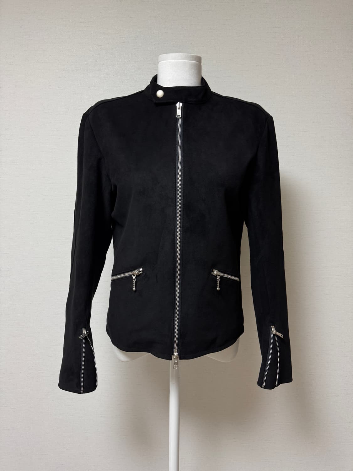 마뗑킴) 스웨이드 봄버 자켓 상품이미지2