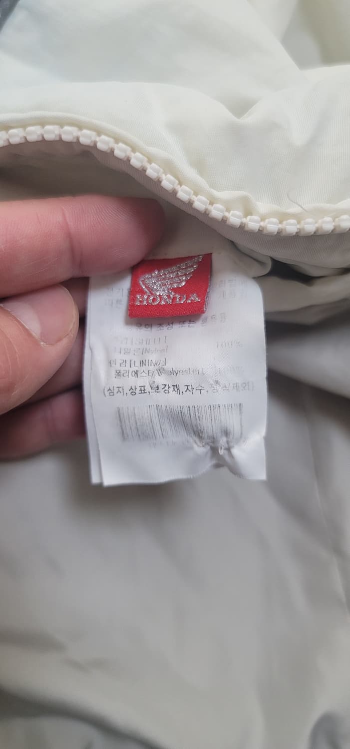 혼다 바이크 레이싱 바람막이 블루종 자켓 상품이미지8