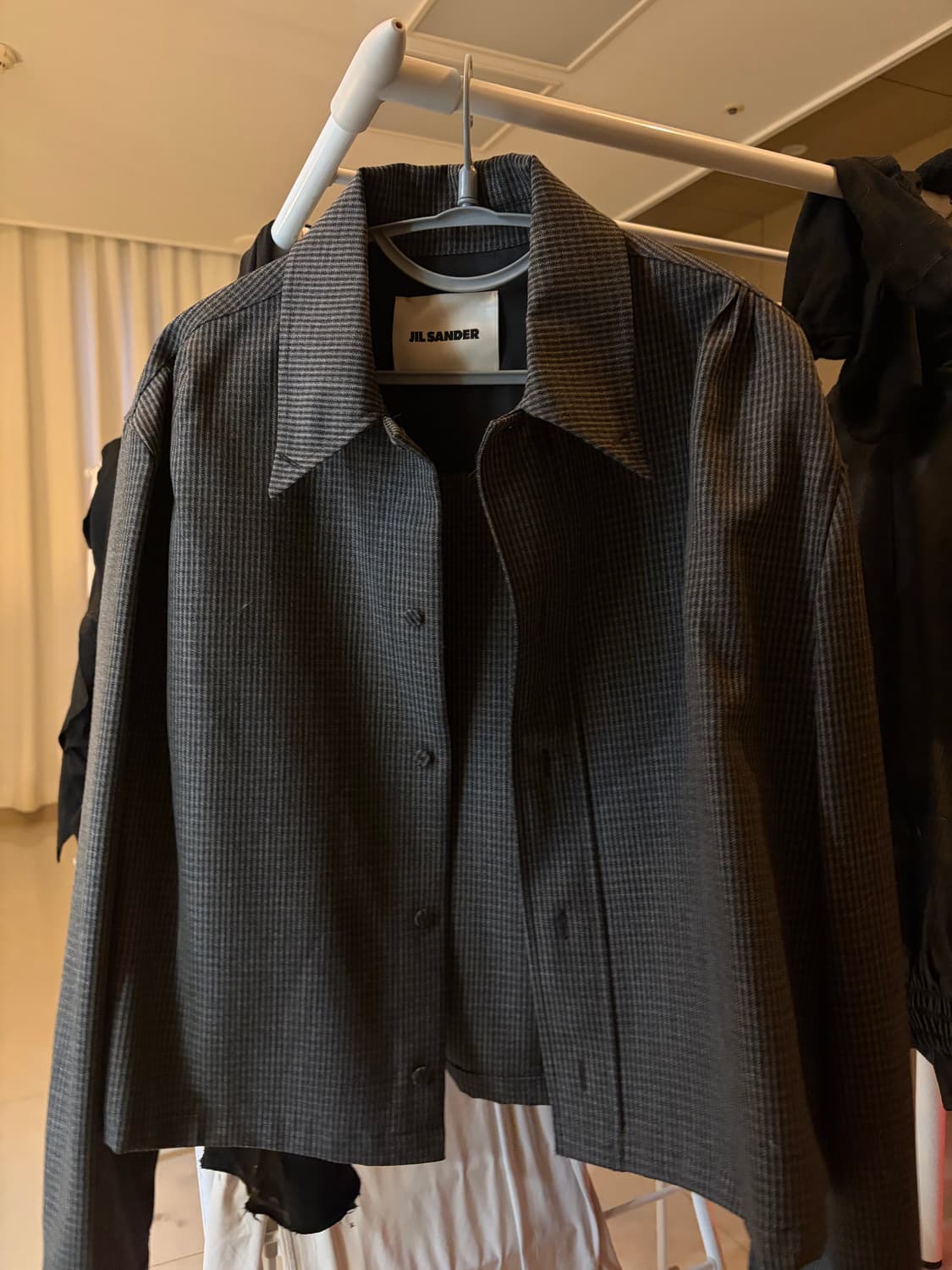 질샌더 크롭 셔켓 41(100) 상품이미지1