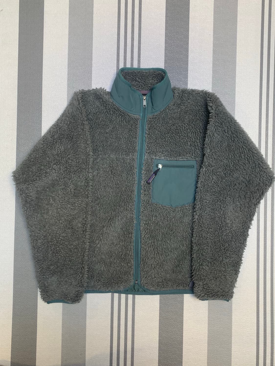 [M]00s 파타고니아 딥파일 플리스 그레이 상품이미지1