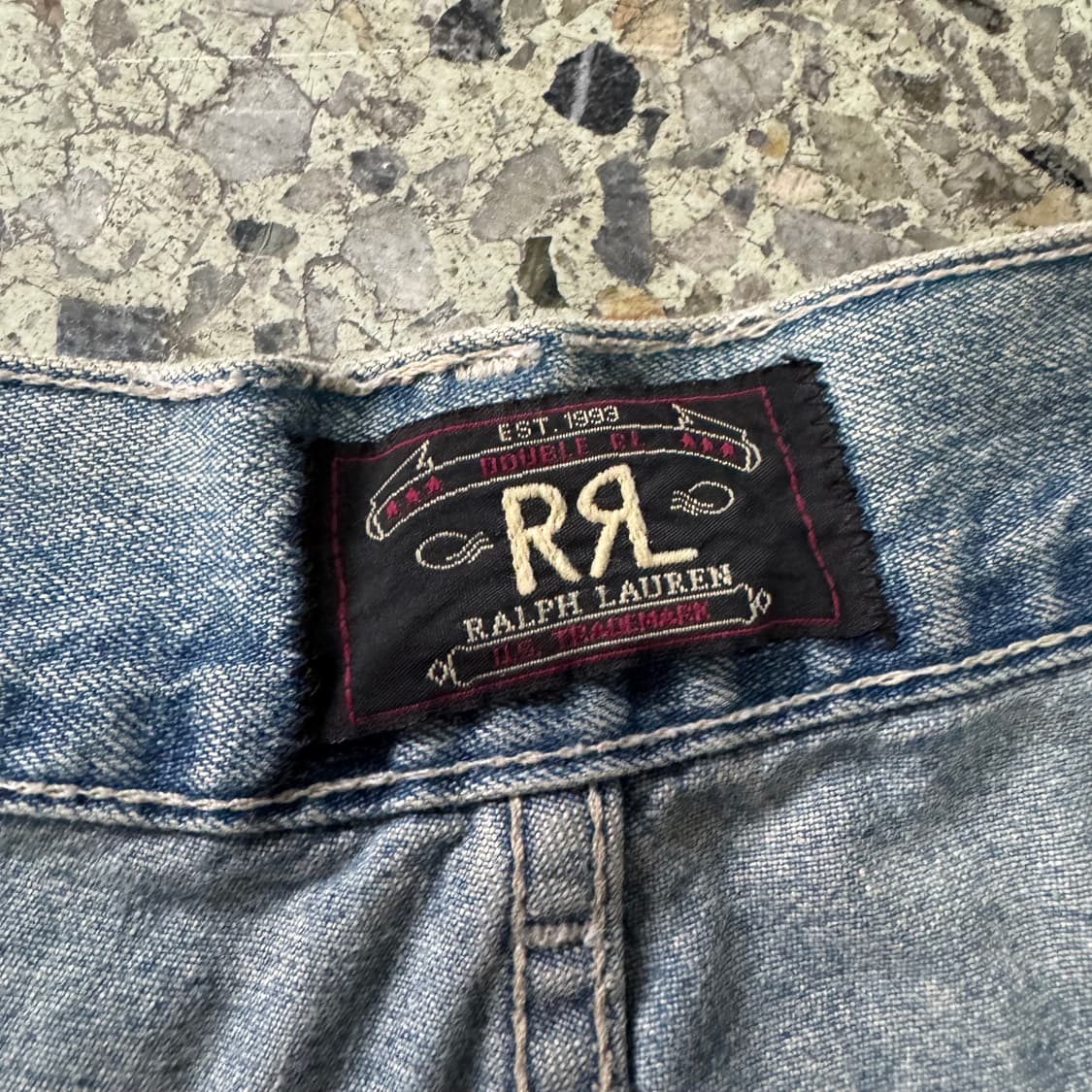 [36] RRL 폴로 랄프로렌 폴로 컨트리 데님 하프 팬츠 상품이미지7