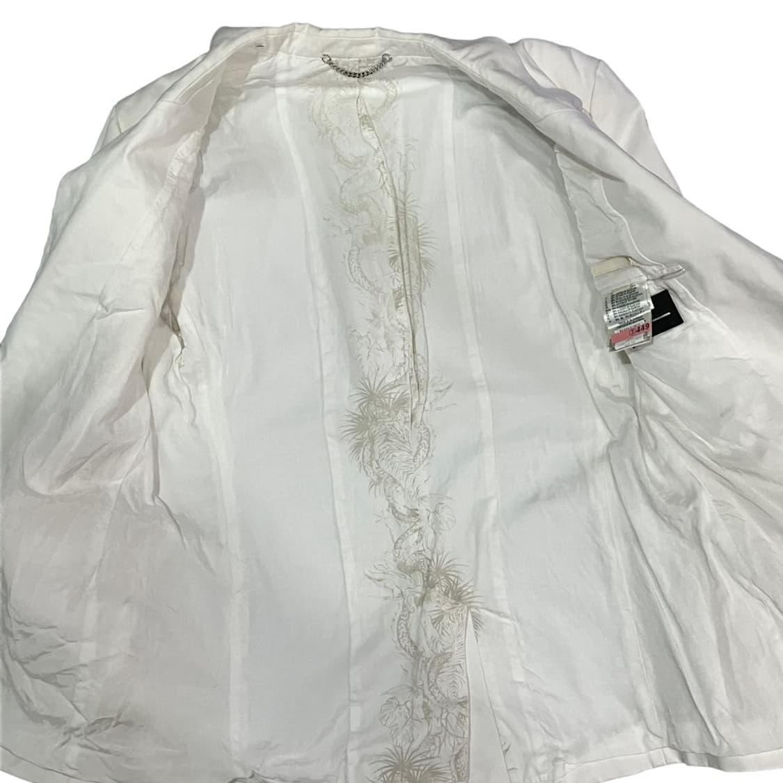 디젤 화이트 골드 펑크 블레이저 상품이미지4