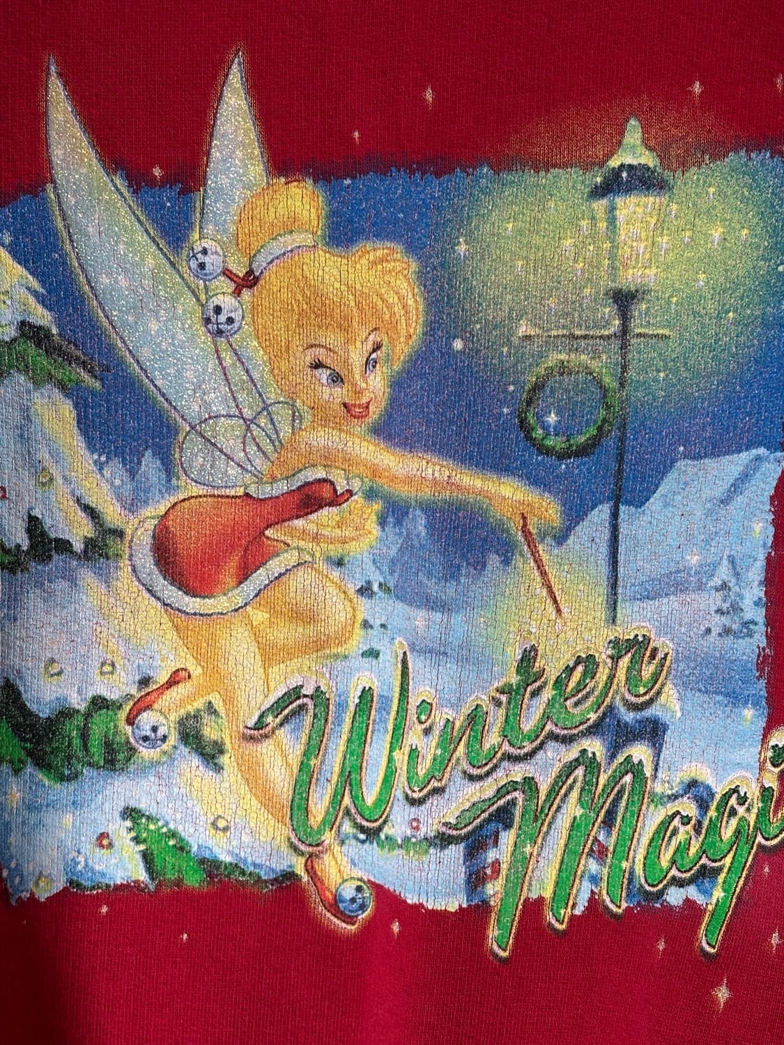 90s Disney Tinkerbell 빈티지 디즈니 팅커벨 스웻셔츠 상품이미지2