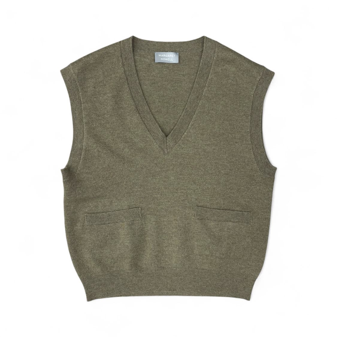 마가렛 호웰 캐시미어 니트 베스트 상품이미지1